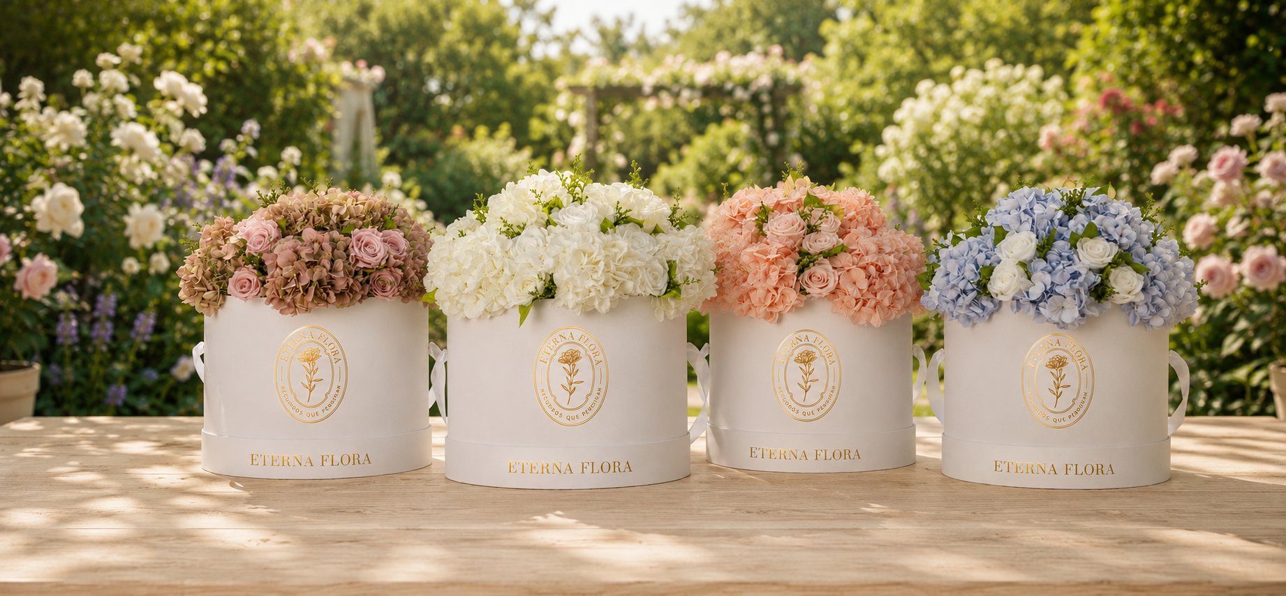 Arreglos florales eternizados de Eterna Flora